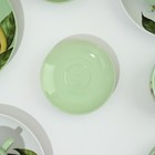 Набор посуды из керамики на 4 персоны «Авокадо», 16 предметов: 4 тарелки 23 см, 4 миски 14.5 см, 4 кружки 250 мл, 4 блюдца 15 см - фото 4408513