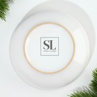 Глубокая тарелка керамическая «Новогодняя сказка», 14.5 см, цвет белый - Фото 3