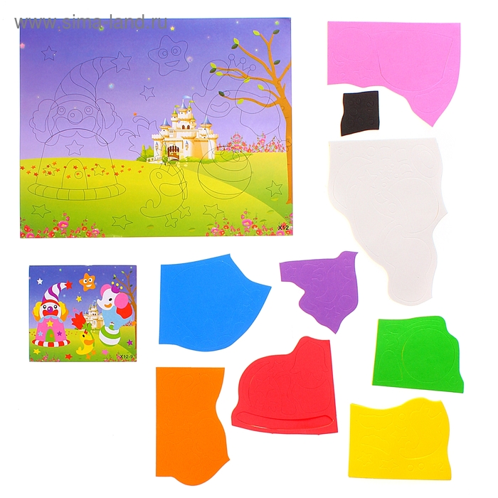 Аппликация 3D "Цирк" из ЕVA - Фото 1