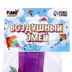Воздушный змей «Цветной в полоску», с леской, цвета МИКС - Фото 3