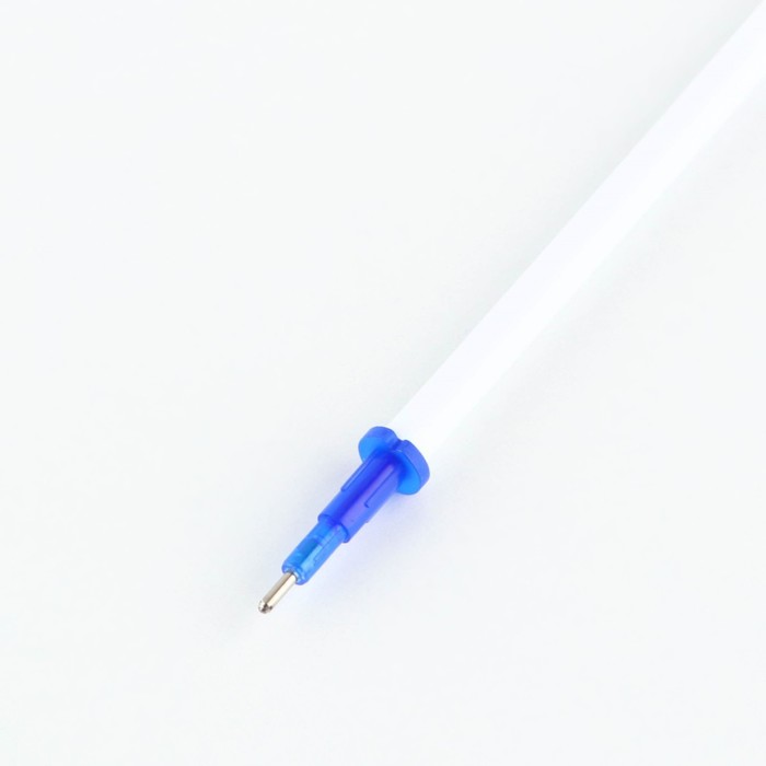 Ручка пиши стирай гелевая со стираемыми чернилами  + 9шт стержней «Мрамор», синяя паста, 0,5 мм - фото 1906512805