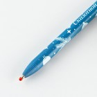 Подарочный новогодний набор «С Новым Годом», блок бумаги 30 л, ручка синяя паста 1.0 мм и 5 шт наклеек - Фото 6