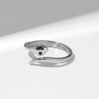 Кольцо XUPING змейка, цвет серебро, размер 16 - фото 23354862