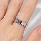 Кольцо XUPING стиль, цвет серебро, размер 18 - фото 23354931