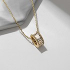 Кулон XUPING кольцо, цвет золото, 40 см - фото 8420187