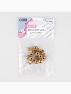 Кобурный винт d=7.9/8.5×8.5 мм, 10 шт., цвет золотой - Фото 4