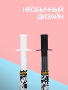 Ручка-прикол Calligrata «Шприц», синий стержень, гелевая, МИКС - Фото 2