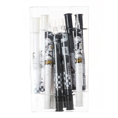 Ручка гелевая-прикол "Шприц", МИКС