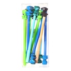 Ручка-прикол Calligrata «Динозаврик», синий стержень, гелевая, МИКС  (артикул 9922509)  большой выбор товаров оптом и в розницу по низким ценам с доставкой