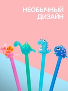 Ручка-прикол Calligrata «Зверушки», автоматическая, синий стержень, гелевая, МИКС - Фото 2