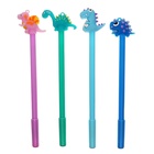 Ручка-прикол Calligrata «Зверушки», автоматическая, синий стержень, гелевая, МИКС - Фото 5