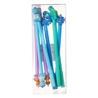 Ручка-прикол Calligrata «Зверушки», автоматическая, синий стержень, гелевая, МИКС - Фото 9