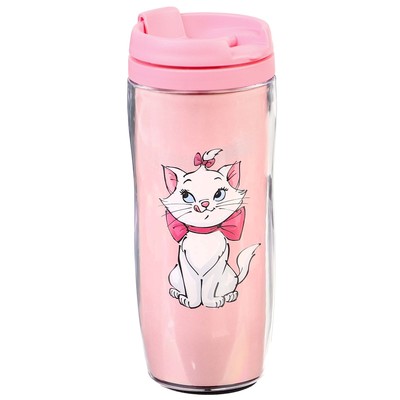 Термостакан детский со вставкой, 350 мл «Кошечка Мари», Коты аристократы