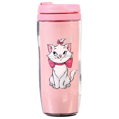 Термостакан детский со вставкой, 350 мл «Кошечка Мари», Коты аристократы
