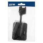 Держатель для душевой лейки ZEIN Z93, самоклеящийся, регулируемый, пластик, черный - Фото 15