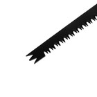 Ножовка по гипсокартону ТУНДРА, спец. наконечник d=10 мм, заточка 3D, 7-8 TPI, 170/280 мм - Фото 6