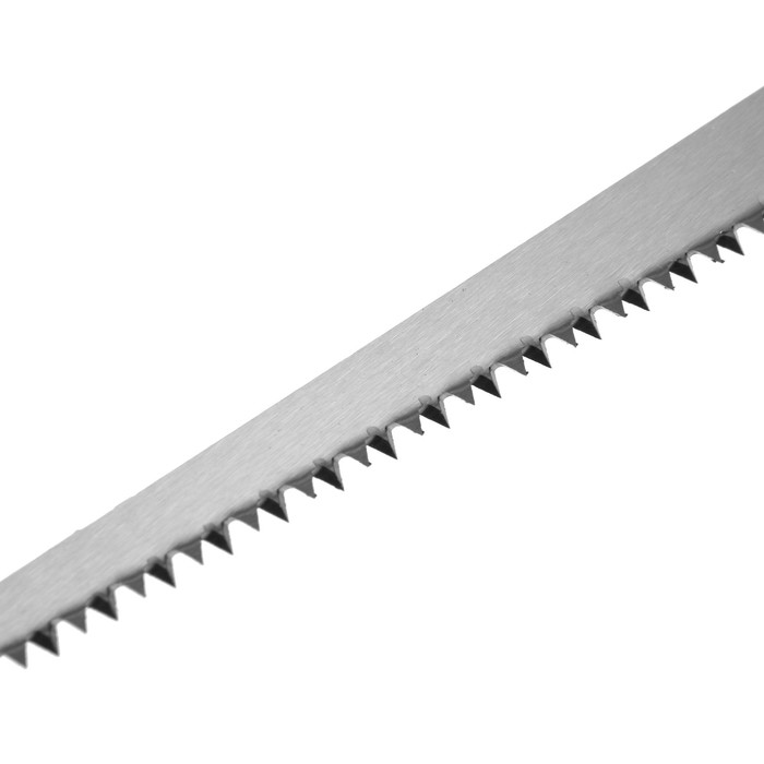 Ножовка мини-выкружная ТУНДРА, 2К рукоятка, каленый зуб, заточка 2D, 7-8 TPI, 315 мм - фото 1909423795