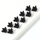 Краб для волос, мини «Принцесса», набор 10 шт.,1.5×1.5 см - Фото 3