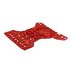 Подгузник многоразовый «Новогодняя красная клетка», 0-36 мес., красный, Крошка Я - Фото 12