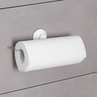 Держатель для полотенец на вакуумной присоске Доляна, 26.5×6.5×6 см - Фото 4