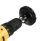 Круг коралловый по металлу ТУНДРА, для шлифовки и полировки, для дрели, М8, 75 мм, 2 шт. - Фото 7