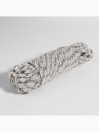 Шнур витой, d=8 мм, 10±1 м, цвет серебряный - Фото 4