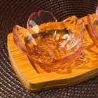 Набор соусников на подставке «Сакура», 3 шт - фото 8598753