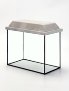 Аквариум «Прямоугольный» с крышкой, 30 л, 40×23×32/37 см, беленый дуб - Фото 1