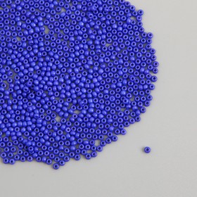 Бисер стекло 12/0 «Синий», ровный №683, 450 г