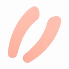 Наклейка на унитаз однотонные, 2 шт. (розовая) - Фото 5