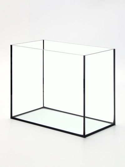 Аквариум «Прямоугольный» с крышкой, 20 л, 36×19×29/34 см, беленый дуб