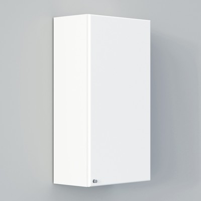 Шкаф навесной Spectrum 40, 400×216×750 мм, цвет белый МДФ/белый