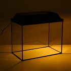 Аквариум прямоугольный с крышкой, 30 литров, 40 х 23 х 32/37 см, венге - Фото 6