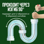 Трос сантехнический ZEIN, оцинкованный, с вращающейся ручкой, d=6 мм, L=2.5 м - фото 25381741