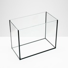 Аквариум "Прямоугольный" с крышкой, 20 литров, 36 х 19 х 29/34 см, венге - Фото 2