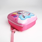 Рюкзак детский на молнии, цвет розовый - фото 25464463