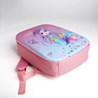 Рюкзак детский на молнии, цвет розовый - Фото 5