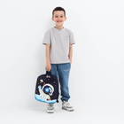 Рюкзак детский на молнии, цвет синий - фото 11076426