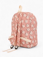 Рюкзак школьный из текстиля на молнии, 3 кармана, размер 28×12.5×37 см, розовый 9853321