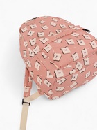 Рюкзак школьный из текстиля на молнии, 3 кармана, размер 28×12.5×37 см, розовый 9853321