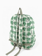 Рюкзак школьный на молнии, с карманами, с принтом, размер 28.5×12×41 см, зелёный - Фото 3