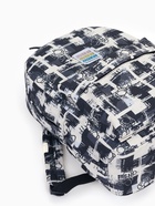 Рюкзак школьный на молнии, с карманами, с принтом, 28.5×12×41 см, чёрный - Фото 3