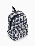 Рюкзак школьный на молнии, с карманами, с принтом, 28.5×12×41 см, чёрный - Фото 5