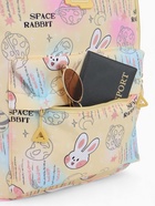 Рюкзак школьный на молнии, с 2 отделами, с карманами, размер 30×15×44 см, жёлтый 9853348