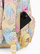 Рюкзак школьный на молнии, с 2 отделами, с карманами, размер 30×15×44 см, жёлтый 9853348