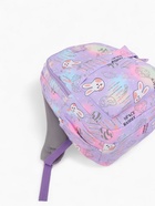 Рюкзак школьный на молнии, с 2 отделами, с карманами, размер 30×15×44 см, сиреневый 9853349