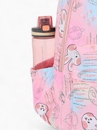 Рюкзак школьный на молнии, с 2 отделами, с карманами, размер 30×15×44 см, розовый 9853350