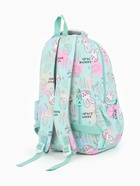 Рюкзак школьный на молнии, с 2 отделами, с карманами, размер 30×15×44 см, бирюзовый 9853351