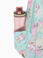 Рюкзак школьный на молнии, с 2 отделами, с карманами, размер 30×15×44 см, бирюзовый 9853351