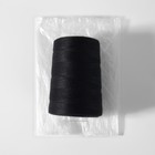 Нитки 200ЛЛ, 1000 м, цвет чёрный №6818 - фото 23364057